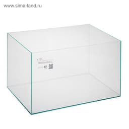 Террариум с крышкой, 98 л, 70×40×35 см, черный