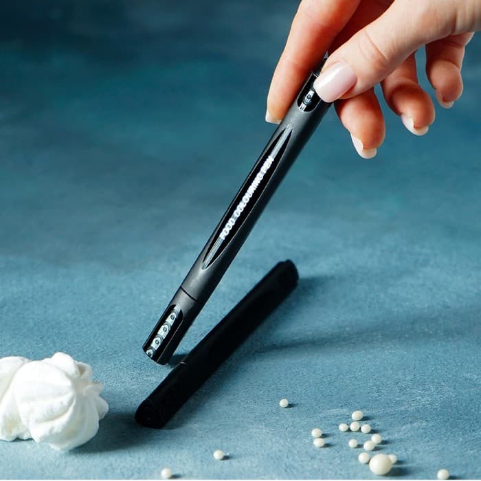 Маркеры пищевые, набор 2 шт., украшение десертов, чёрные