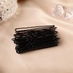 Шпильки для волос «Классик», набор 40 шт., мини, 6 см, чёрные