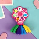 Набор для волос Выбражулька «Радуга», 8 резинок, 6 крабиков