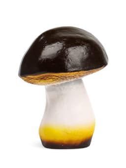 Садовая фигура из гипса «Гриб-боровик», 14×11×11 см