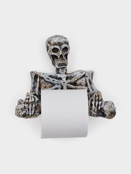 Держатель для туалетной бумаги «Скелет», 18×22 см