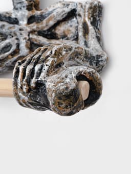 Держатель для туалетной бумаги «Скелет», 18×22 см