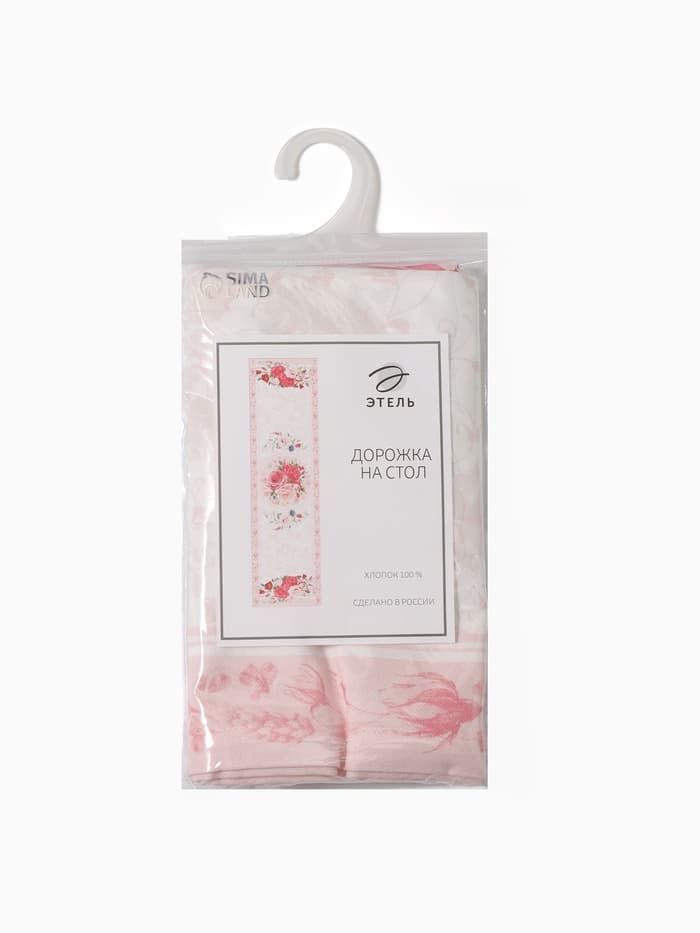 Дорожка на стол «Этель. Розы», 40×146 см, 100% хлопок, саржа 190 г/м²