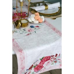 Дорожка на стол «Этель. Розы», 40×146 см, 100% хлопок, саржа 190 г/м²