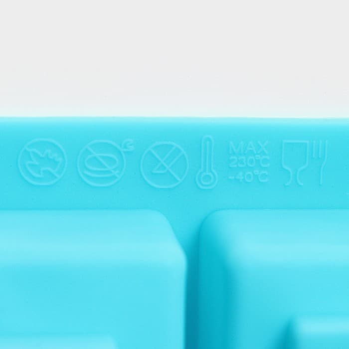 Форма для шоколада Доляна «Буквы.Алфавит», силикон, 35×18 см, 32 ячейки (3.7×3.7×3 см), МИКС