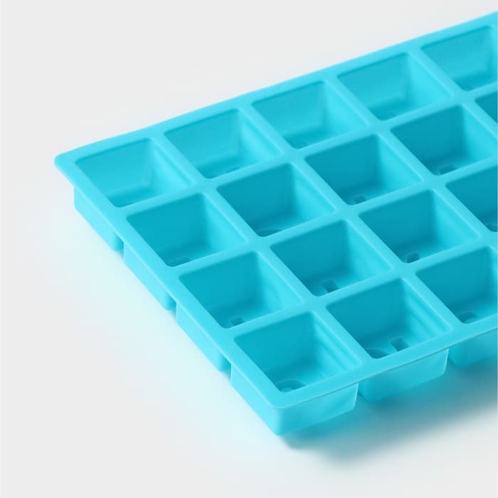 Форма для шоколада Доляна «Буквы.Алфавит», силикон, 35×18 см, 32 ячейки (3.7×3.7×3 см), МИКС