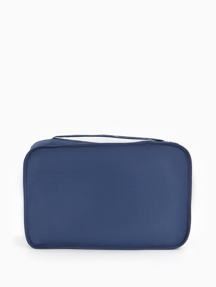 Дорожный набор органайзеров-косметичек на молниях, 6 в 1, синий