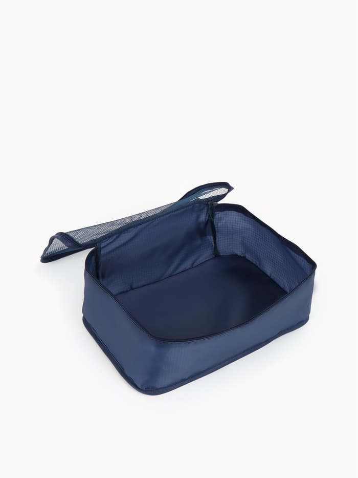 Дорожный набор органайзеров-косметичек на молниях, 6 в 1, синий