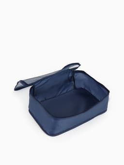 Дорожный набор органайзеров-косметичек на молниях, 6 в 1, синий