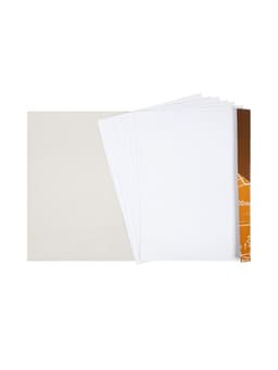 Папка для черчения А4 20 листов, 210×297 мм, без рамки, блок 200 м/г2