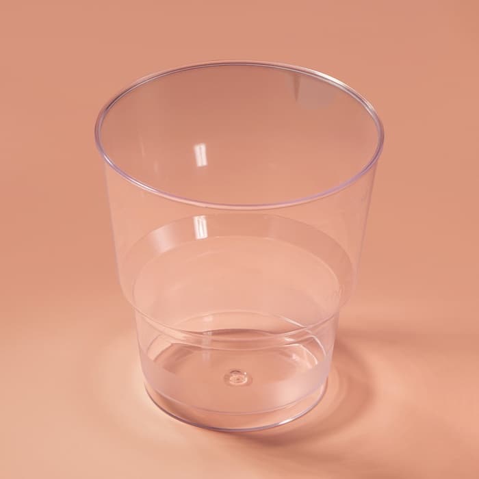 Стакан пластиковый одноразовый «Кристалл», 200 мл, прозрачный