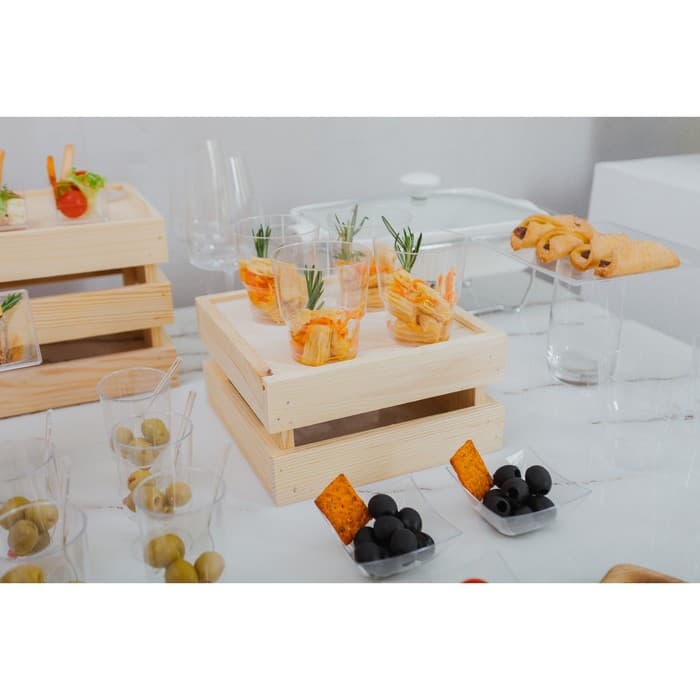 Стакан пластиковый одноразовый «Кристалл», 200 мл, прозрачный