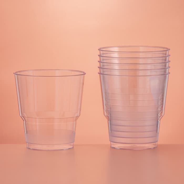 Стакан пластиковый одноразовый «Кристалл», 200 мл, прозрачный