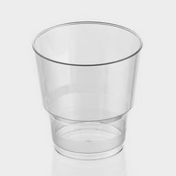 Стакан пластиковый одноразовый «Кристалл», 200 мл, прозрачный