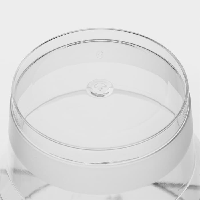 Стакан пластиковый одноразовый «Кристалл», 200 мл, прозрачный