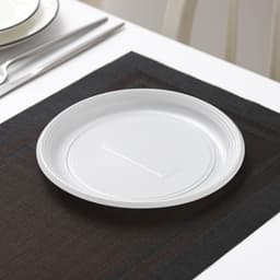 Тарелка одноразовая «Экстра», d=20.5 см, пластик, белая