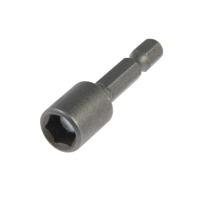 Бита с торцевой головкой ТУНДРА, сталь CrV, магнит, 8×45 мм