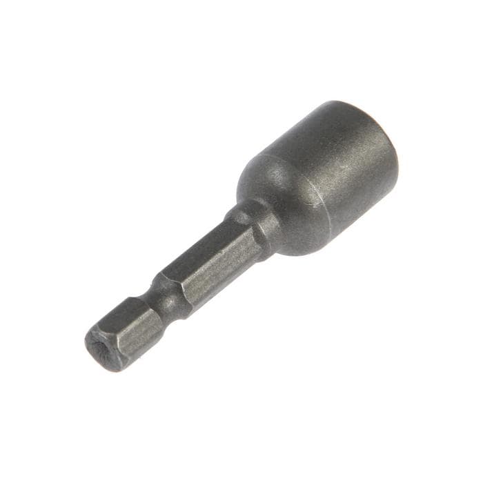 Бита с торцевой головкой ТУНДРА, сталь CrV, магнит, 10×45 мм