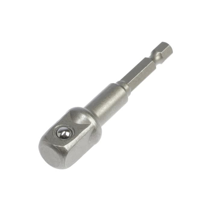 Адаптер для торцевых головок ТУНДРА, сталь CrV, 1/2" × 65 мм