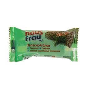 Чистящее средство для унитазов Haus Frau «Хвоя», запасной блок, 1 шт.