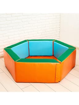 Мягкий модуль «Бассейн шестигранный», МИКС