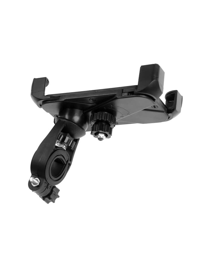 Держатель для телефона на велосипед и самокат Luazon, до 185×95 мм, чёрный