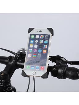Держатель для телефона на велосипед и самокат Luazon, до 185×95 мм, чёрный