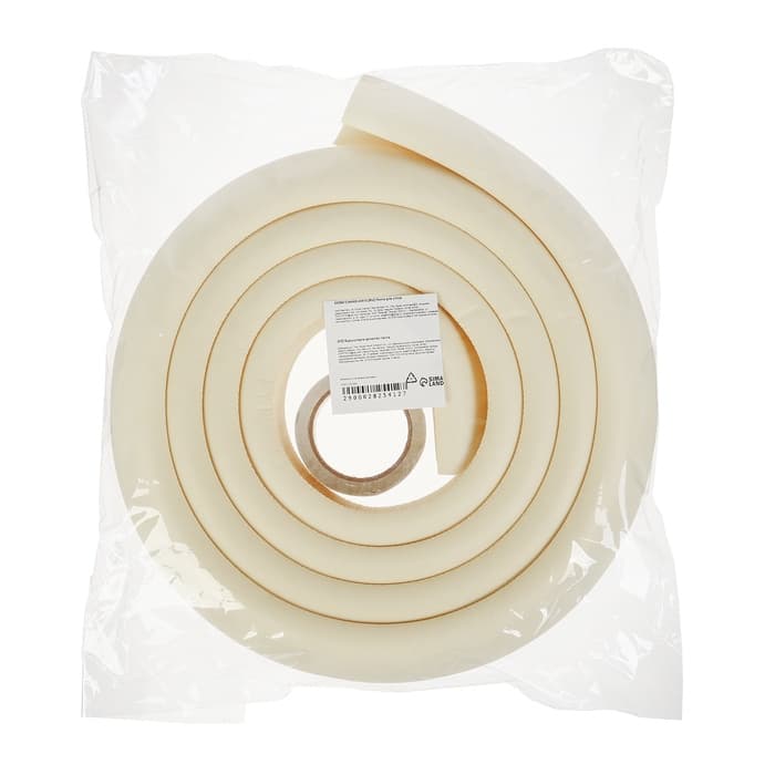 Лента защитная для углов мебели Крошка Я, 2 м, ширина 3.5 см, L-профиль, бежевый