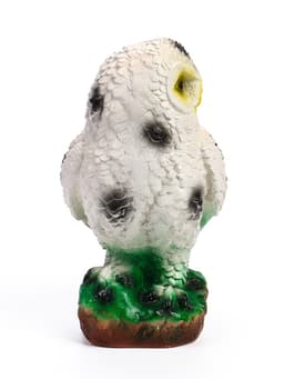 Садовая фигура из гипса «Сова полярная», 24×15×15 см