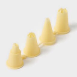 Шприц кондитерский Доляна «Ваниль», 5 насадок, 22×5.7×5 см