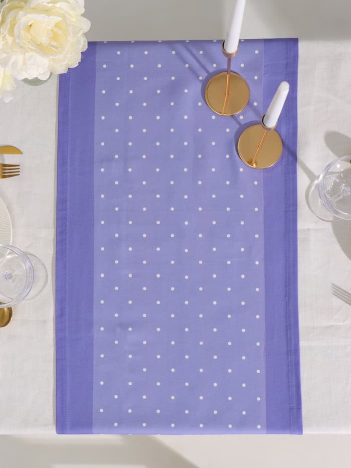 Дорожка на стол «Этель. Прованс», 40×145 см, 100% хлопок, саржа 190 г/м², сиреневая