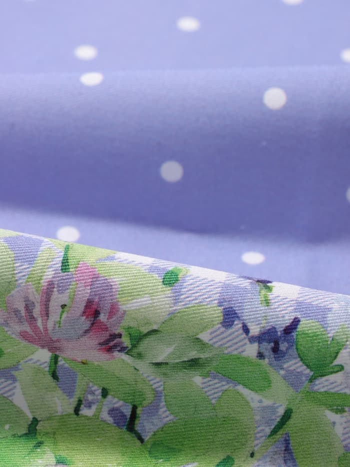 Дорожка на стол «Этель. Прованс», 40×145 см, 100% хлопок, саржа 190 г/м², сиреневая