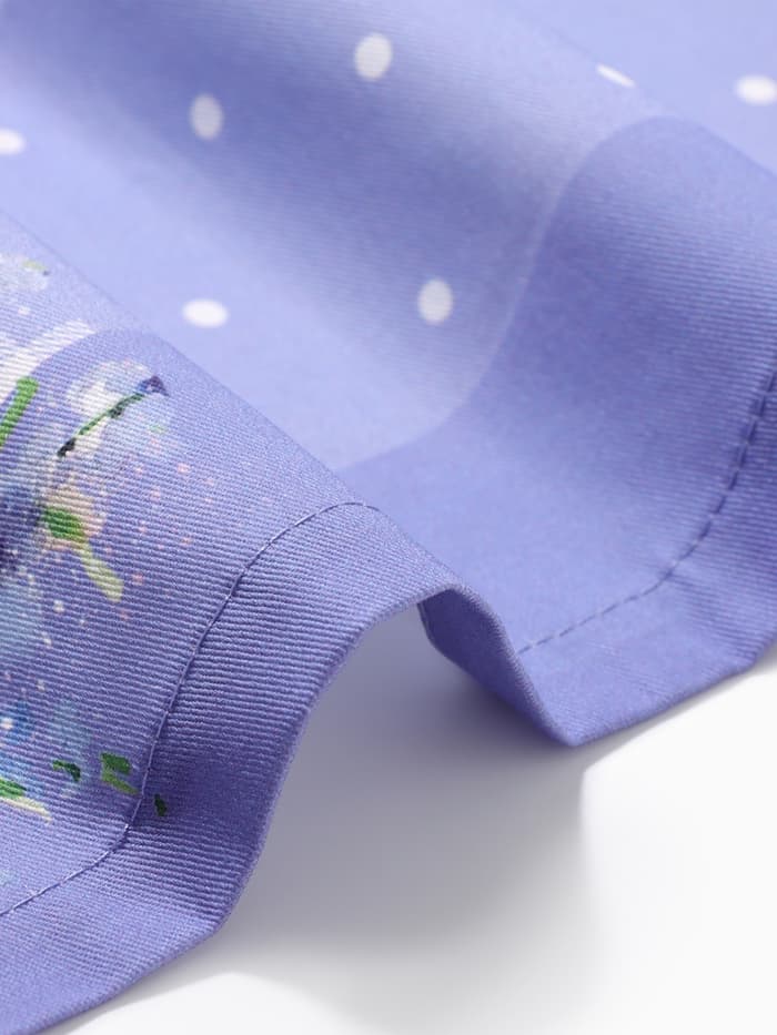 Дорожка на стол «Этель. Прованс», 40×145 см, 100% хлопок, саржа 190 г/м², сиреневая