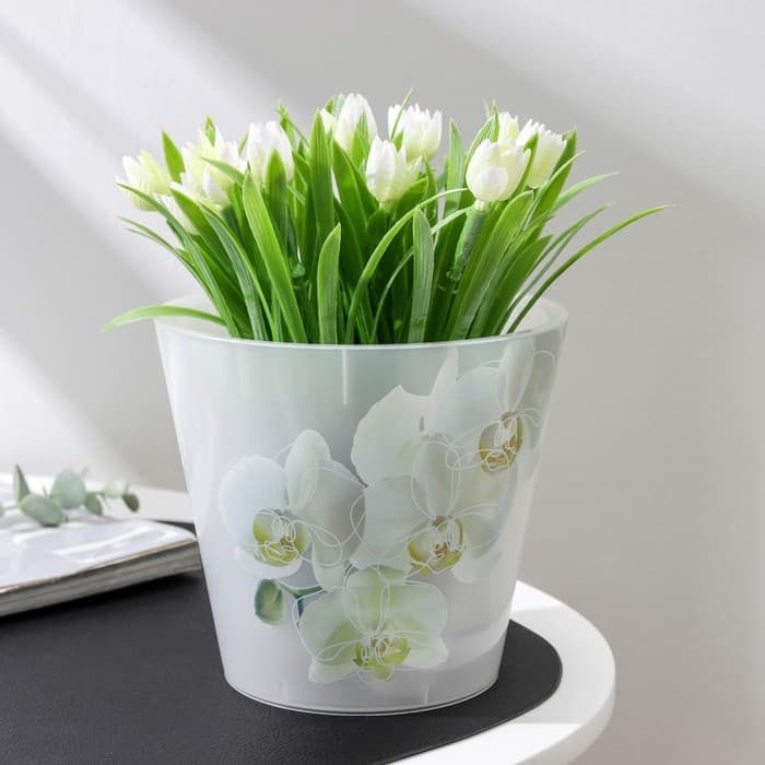 Кашпо для орхидей «Фиджи», 1.6 л, дизайн МИКС