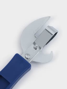 Открывашка Доляна «Помощник», 14.5 см, нержавеющая стал, синяя