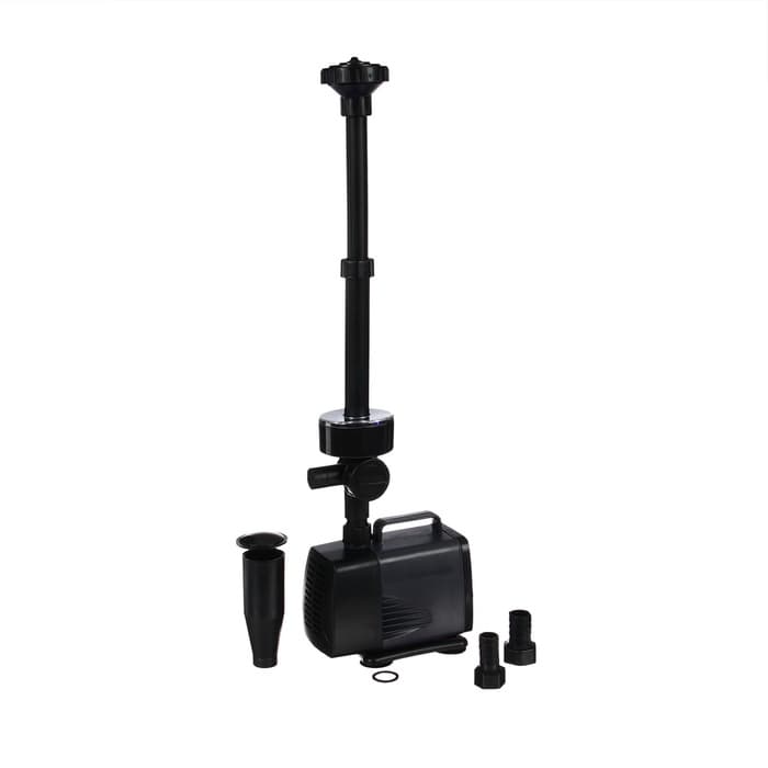 Фонтан садовый с подсветкой LED-5800FP, 40 Вт, h=3 м, 3500 л/ч, 30 LED-ламп, кабель 5 м