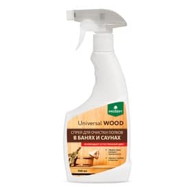 Средство для очистки полков Universal Wood, в банях и саунах, спрей, 0.5 л