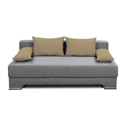 Диван «Киви», обивка «балтик грей», подушки «нео латтэ»