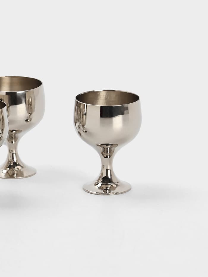 Набор рюмок на подносе, 24×17 см, 6 шт.