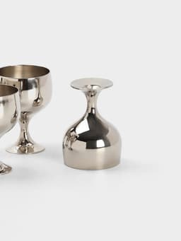 Набор рюмок на подносе, 24×17 см, 6 шт.