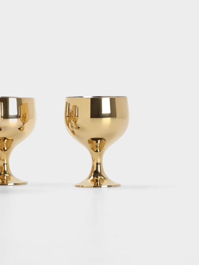 Набор рюмок на подносе, 24×17 см, 6 шт.