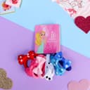 Резинки для волос Выбражулька «Бантик», набор 6 шт., горошек