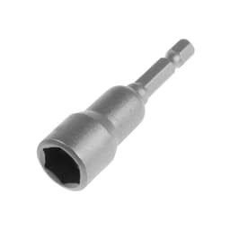 Бита с торцевой головкой ТУНДРА, сталь CrV, магнит, 12×65 мм