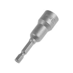 Бита с торцевой головкой ТУНДРА, сталь CrV, магнит, 13×65 мм