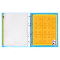 Папка школьная на кольцах «Портфолио ученика начальной школы», 10 листов-разделителей, 24.5×32 см