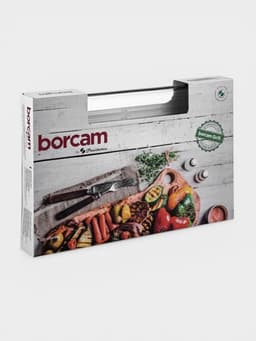 Форма для запекания Paşabahçe Borcam, 3.8 л, гриль, прямоугольная, жаропрочное стекло, прозрачная