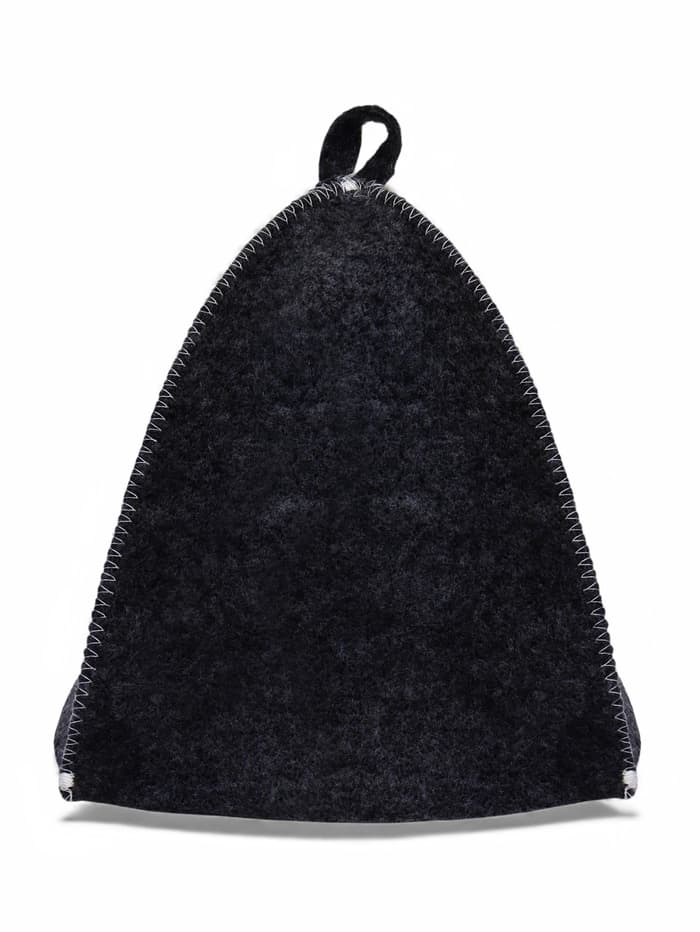 Шапка для бани и сауны «Классическая», полиэфир, тёмная, «Добропаровъ»