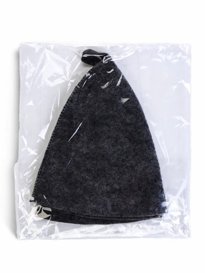 Шапка для бани и сауны «Классическая», полиэфир, тёмная, «Добропаровъ»