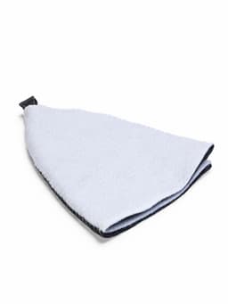 Шапка для бани и сауны, «Классическая», полиэфир, комбинированная, белая, серая, «Добропаровъ»